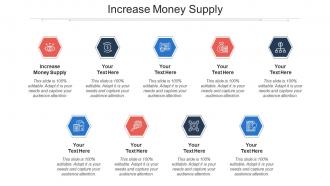 Increase money supply ppt powerpoint presentation professional graphics cpb