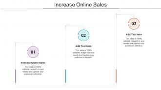 Increase Online Sales In Powerpoint And Google Slides Cpb