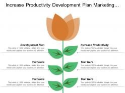 Increase productivity development plan marketing solutions conference room