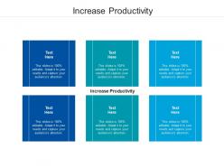 Increase productivity ppt powerpoint presentation infographics graphics download cpb
