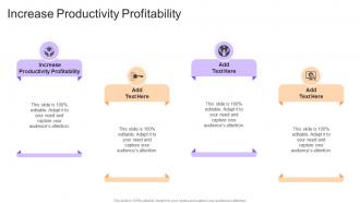Increase Productivity Profitability In Powerpoint And Google Slides Cpb