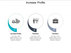 Increase profits ppt powerpoint presentation inspiration portfolio cpb