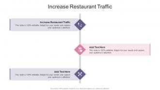 Increase Restaurant Traffic In Powerpoint And Google Slides Cpb