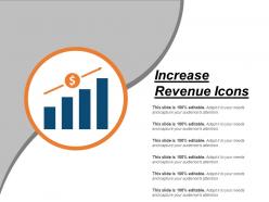Increase revenue icons powerpoint images