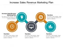 Increase sales revenue marketing plan ppt powerpoint presentation icon show cpb
