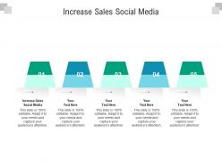 Increase sales social media ppt powerpoint presentation slides graphics cpb