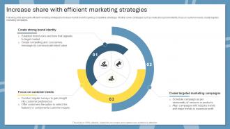Increase Share With Efficient Marketing Strategies