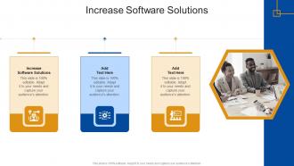 Increase Software Solutions In Powerpoint And Google Slides Cpb