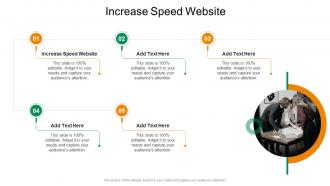Increase Speed Website In Powerpoint And Google Slides Cpb