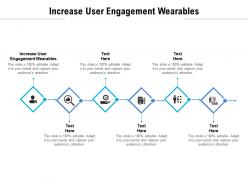 Increase user engagement wearables ppt powerpoint presentation portfolio elements cpb