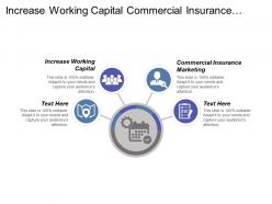 Increase working capital commercial insurance marketing b2b sales experience cpb