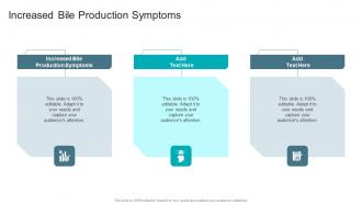 Increased Bile Production Symptoms In Powerpoint And Google Slides Cpb