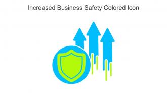 Increased Business Safety Colored Icon In Powerpoint Pptx Png And Editable Eps Format