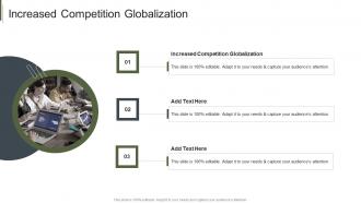 Increased Competition Globalization In Powerpoint And Google Slides Cpb