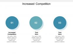 Increased competition ppt powerpoint presentation infographic template samples cpb