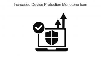 Increased Device Protection Monotone Icon In Powerpoint Pptx Png And Editable Eps Format