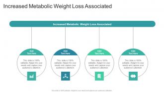 Increased Metabolic Weight Loss Associated In Powerpoint And Google Slides Cpb