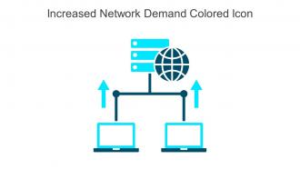 Increased Network Demand Colored Icon In Powerpoint Pptx Png And Editable Eps Format