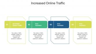 Increased online traffic ppt powerpoint presentation layouts sample cpb