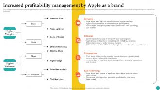 Increased Profitability Management By How Apple Became Competent Branding SS V