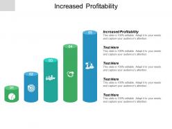 Increased profitability ppt powerpoint presentation pictures ideas cpb