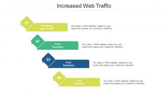 Increased web traffic ppt powerpoint presentation infographic template aids cpb