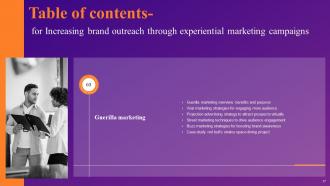Increasing Brand Outreach Through Experiential Marketing Campaigns MKT CD V Adaptable Pre-designed
