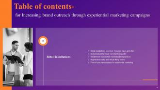Increasing Brand Outreach Through Experiential Marketing Campaigns MKT CD V Downloadable