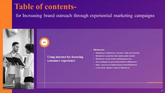 Increasing Brand Outreach Through Experiential Marketing Campaigns MKT CD V Captivating