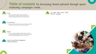 Increasing Brand Outreach Through Sports Marketing Campaigns MKT CD V Best Idea