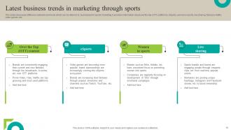 Increasing Brand Outreach Through Sports Marketing Campaigns MKT CD V Downloadable Idea