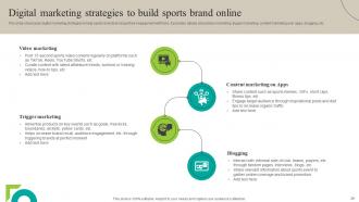 Increasing Brand Outreach Through Sports Marketing Campaigns MKT CD V Engaging Idea