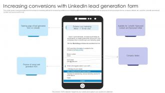 Increasing Conversions With Linkedin Comprehensive Guide To Linkedln Marketing Campaign MKT SS