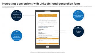 Increasing Conversions With Linkedin Marketing Strategies To Increase Conversions MKT SS V
