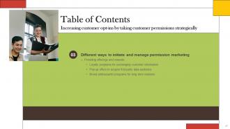 Increasing Customer Opt Ins By Taking Customer Permissions Strategically MKT CD V Editable Template