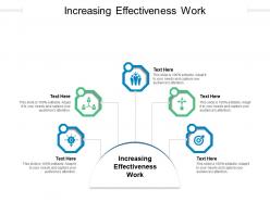 Increasing effectiveness work ppt powerpoint presentation portfolio ideas cpb
