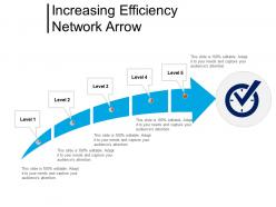 Increasing efficiency network arrow