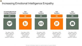 Increasing Emotional Intelligence Empathy In Powerpoint And Google Slides Cpb