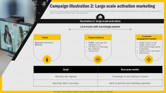 Increasing Engagement Through Immersive Campaign Illustration 2 Large Scale Activation MKT SS V