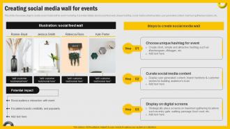 Increasing Engagement Through Immersive Creating Social Media Wall For Events MKT SS V