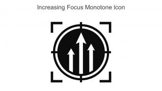 Increasing Focus Monotone Icon In Powerpoint Pptx Png And Editable Eps Format