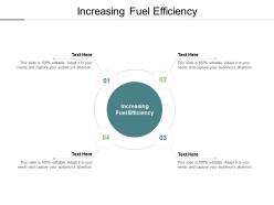 Increasing fuel efficiency ppt powerpoint presentation file rules cpb
