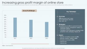 Increasing Gross Profit Margin Of Online Store Improving Financial Management Process