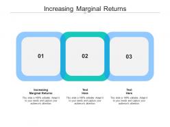 Increasing marginal returns ppt powerpoint presentation portfolio professional cpb