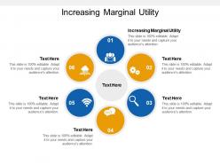 Increasing marginal utility ppt powerpoint presentation outline template cpb