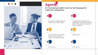 Increasing Market Share By Winning Against Cutthroat Competition Strategy CD V Adaptable Slides