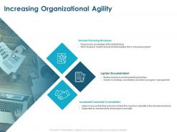 Increasing organizational agility customer involvement ppt powerpoint presentation styles example