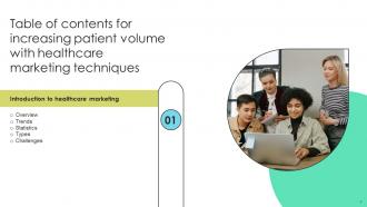 Increasing Patient Volume With Healthcare Marketing Techniques Powerpoint Presentation Slides Strategy CD V Graphical Professional