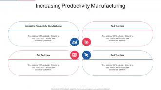 Increasing Productivity Manufacturing In Powerpoint And Google Slides Cpb