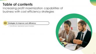 Increasing Profit Maximization Capabilities Of Business With Cost Efficiency Strategies Complete Deck Template Aesthatic